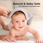 6-Pack Baby Washcloths – Soft Absorbent Viscose from Bamboo Washcloths - Image 5