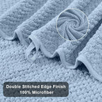 Hailea Extra Large Bath Towels Set 35x70 Inches - Image 9