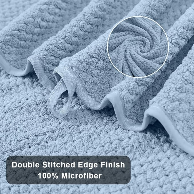 Hailea Extra Large Bath Towels Set 35x70 Inches - Image 9