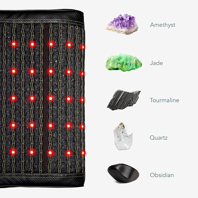 HealthyLine Jet Mat Pillow – Far Infrared Gemstone Heating Pad - Image 4