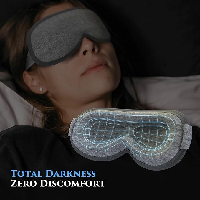 Weighted Eye Mask Cover for Sleeping - Image 2