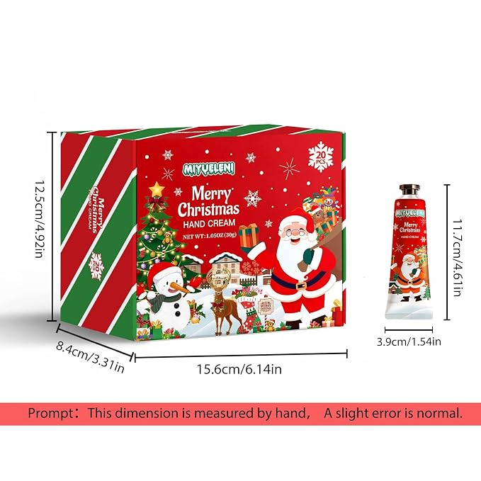 20 Pack Christmas Hand Lotion Gifts Set，Moisturizing Hand Cream - Image 7