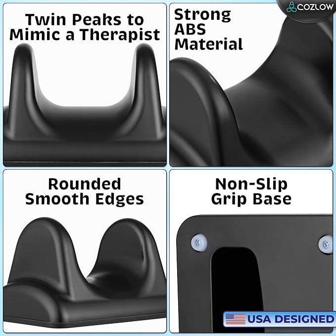 COZLOW Psoas Release Massage Tool, Back & Hip Flexor Muscle Stretcher, Deep - Image 4