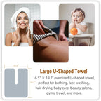 MAYOKEN® 12PCS U-Shaped Microfiber Facial Towels - Image 4