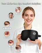 Heated Eye Mask FSA- HSA Eligible Cordless Pure Mulberry Silk Eye Mask - Image 2