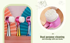 Facial Cleansing Brush 2 in 1Double-Sided Facial Cleaning Brush - Image 4