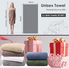 JML Microfiber Bath Towels, Ultra Soft, Super Absorbent and Fast Drying - Image 3