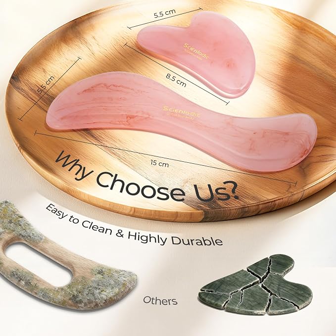 Scienlodic 2 Pcs Gua Sha Massage Tools - Image 8