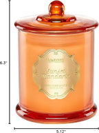 M&SENSE Citrus Candles for Home Scented, Natural Organic Soy Candle 12.7oz 75 - Image 9