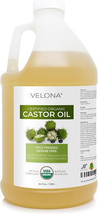 velona USDA Certified Organic Castor Oil by VELONA