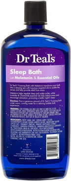 Dr. Teals Foaming Bath Variety Gift Set Shea Butter & Almond Oil, Melatonin - Image 5