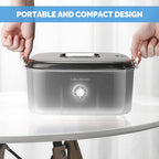 EASYINBEAUTY Hot Towel Warmer for Facials, Holds 16 Small Towels, 5L Towel - Image 6