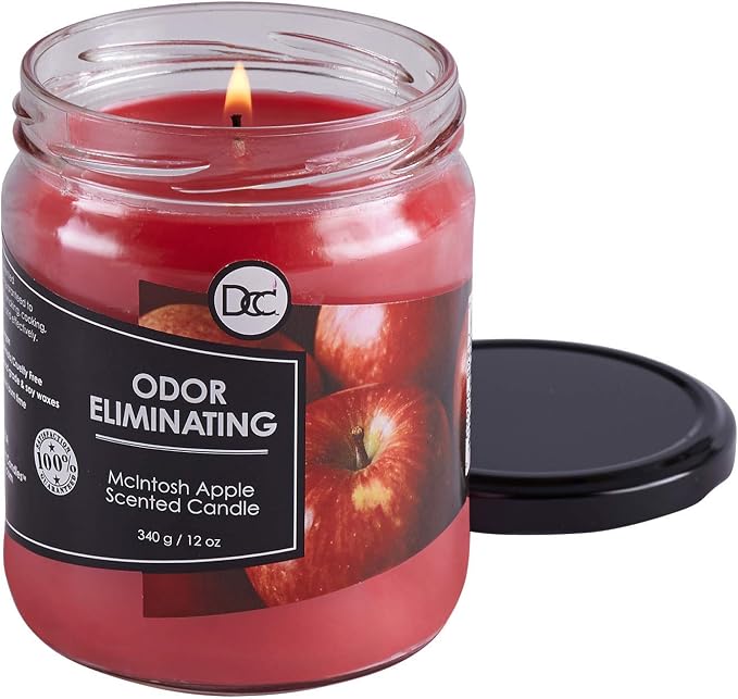 Mcintosh Apple Odor Eliminating Highly Fragranced Candle - Image 3