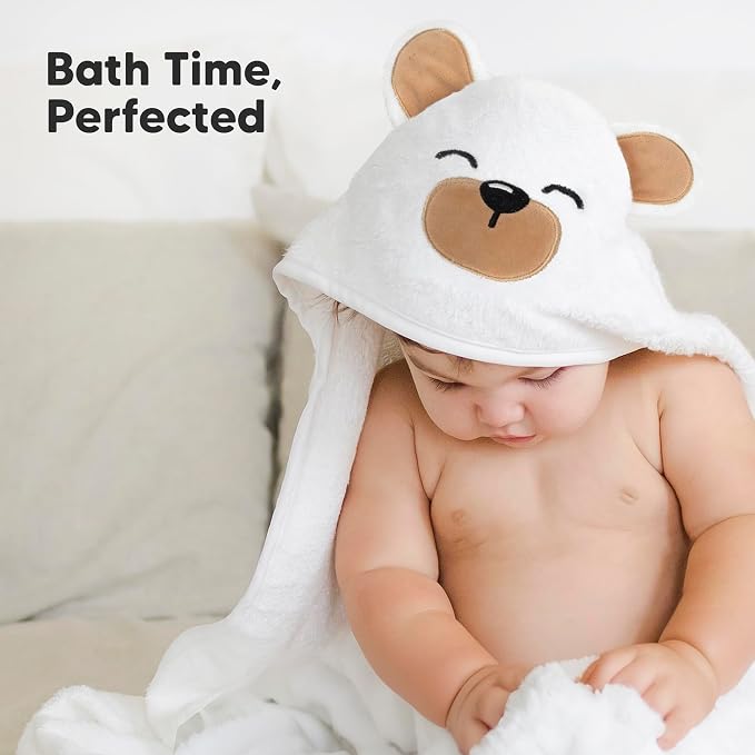 KeaBabies Hooded Baby Towel for Newborn - Image 9