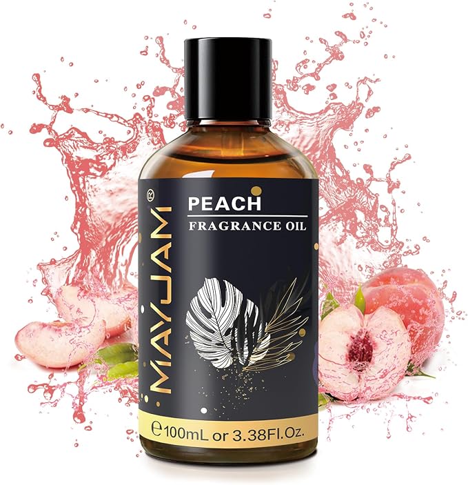 MAYJAM 100ML/3.38FL.OZ Peach Fragrance Oils - Image 8
