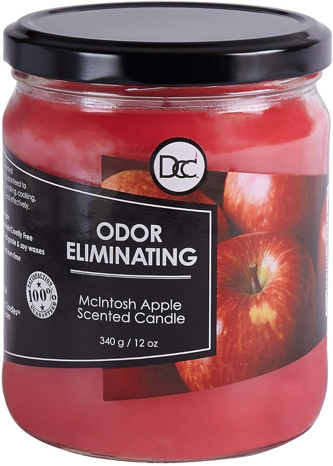Mcintosh Apple Odor Eliminating Highly Fragranced Candle by DiannesCustomCandles