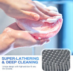 Manmihealth Silicone Back Scrubber & Soft Bath Glove Set, Super-Exfoliating - Image 5