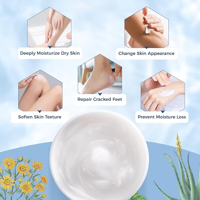 OUKEYA Urea Cream 42% plus Salicylic Acid 2% Net 12.35 Oz Foot & Hand Cream - Image 2