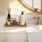 MAONAME Bathroom Vanity Tray, Rustic Long Narrow Tray, Rectangle Farmhouse Wood - Image 5