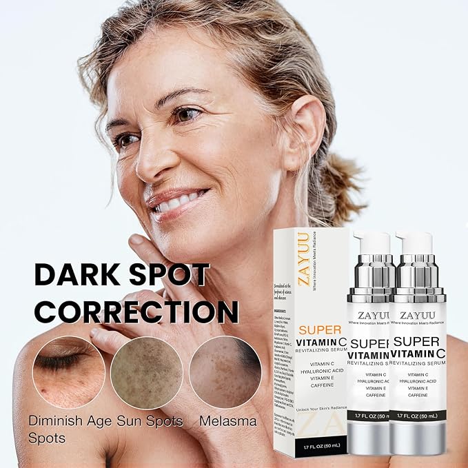 Super Vitamin C Serum 2-Pack — Hydrating Brightening Face Serum - Image 3
