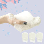 MIG4U 3 PCS Exfoliating Facial Scrubber Mitt, Face Cleanser Wash Mittens - Image 3