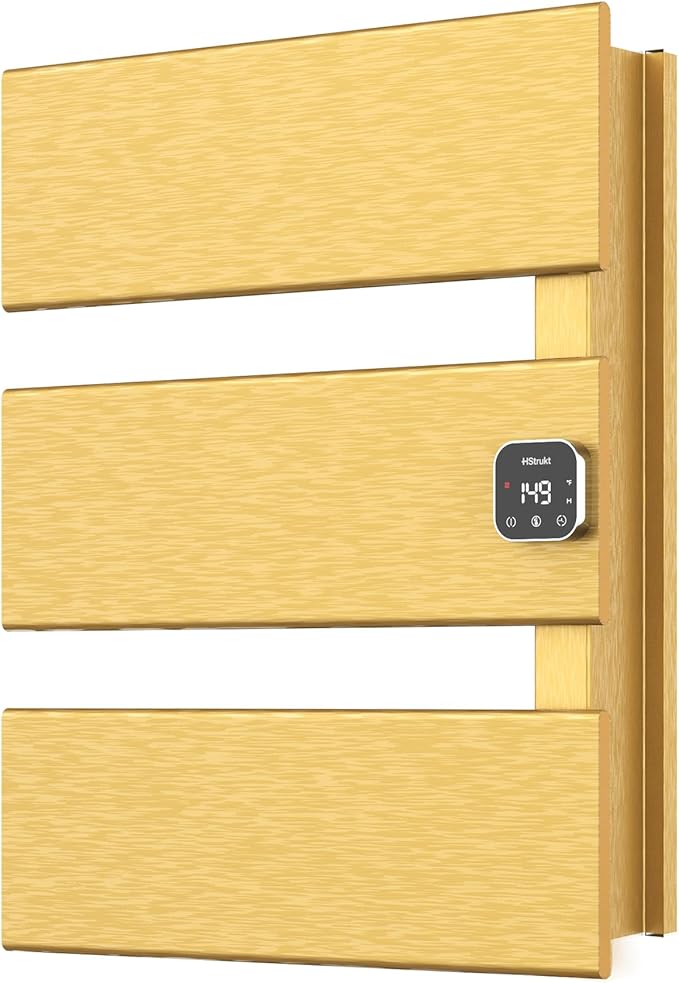 Electric Towel Warmer, Heated Towel Rack by HStruktStore