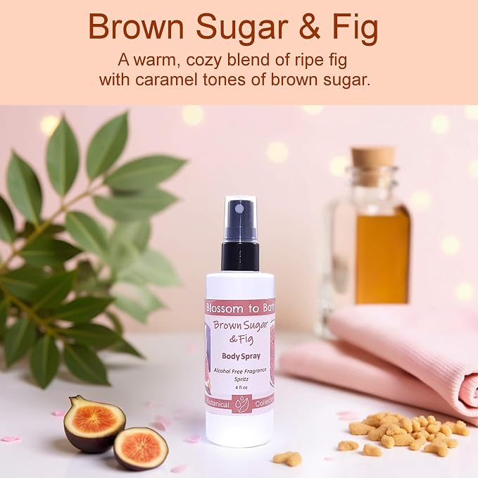 Blossom to Bath Brown Sugar & Fig Body Spray - Image 2