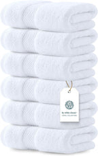 Luxury White Hand Towels by WhiteClassic