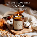 Sandalwood & Rose Scented Candles - Image 4
