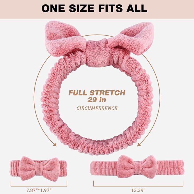 YOOVR 8pcs Spa Headband, Mothers Day Gifts Bulk, Stocking Stuffers - Image 2