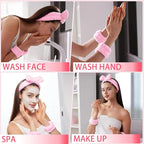 16pcs Skincare Headband Set, Headband Set - Image 2