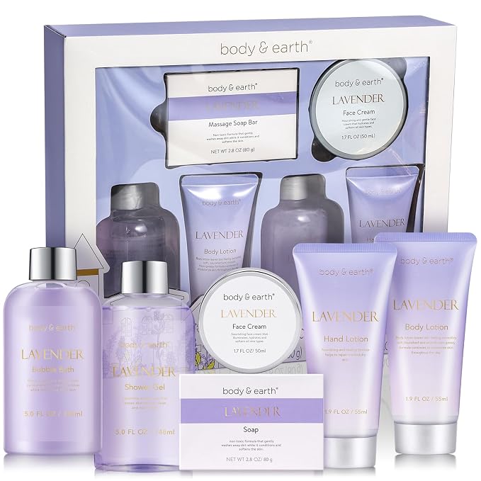 BODY & EARTH Bath and Body Gift Set by BODYEARTH