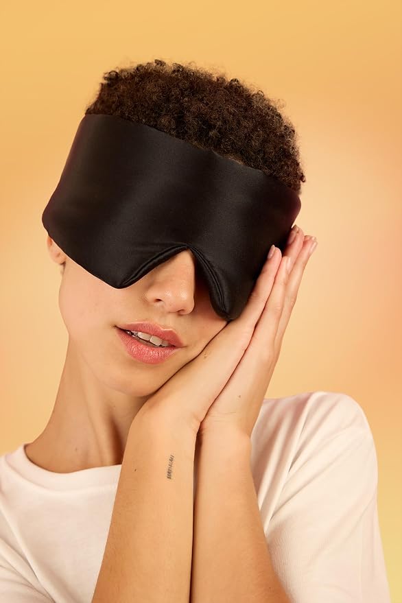 Glow People Silk Sleep Mask – 100% Mulberry Silk Eye Mask - Image 5