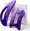 Scienlodic 2 Pcs Large Body Gua Sha Massage Tools by YourRedLightTherapyGuide
