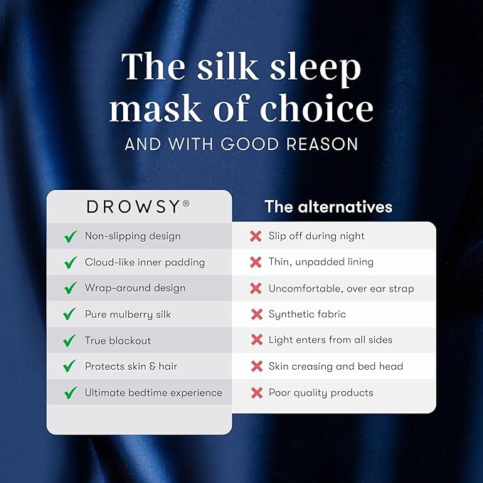 DROWSY Silk Sleep Mask - Image 2