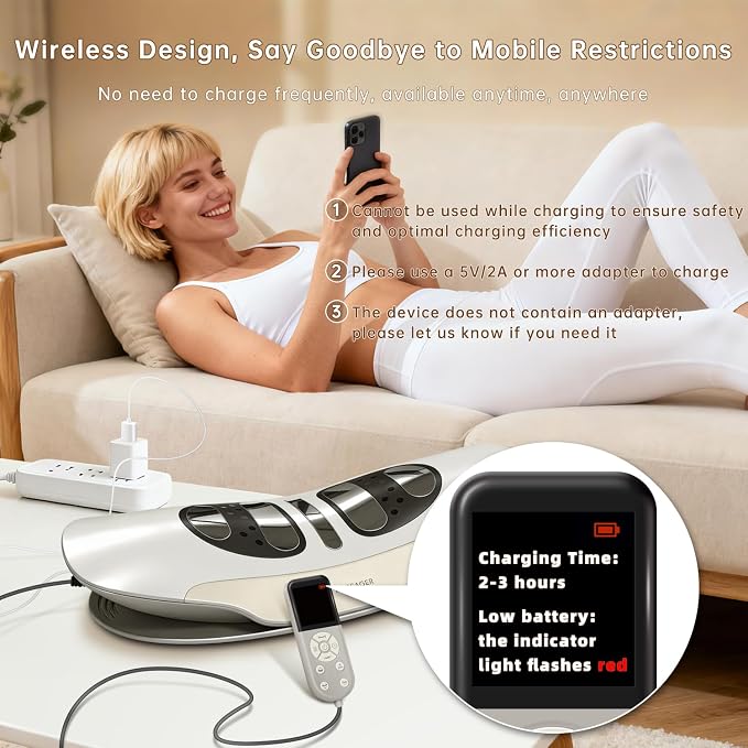 Zenopax Electric Lumbar Traction Device, Left-Right Swing, 8-Level - Image 8