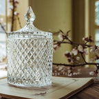 rejomiik Qtip Holder Glass Apothecary Jars - Image 6