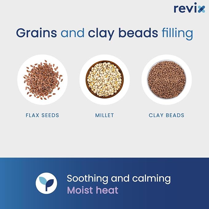REVIX Heated Neck Wrap Microwave Heating Pad - Image 5