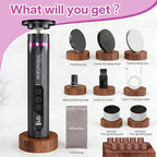 Professional Electric Foot Callus Remover, 9-Speed Cordless Foot File - Image 8