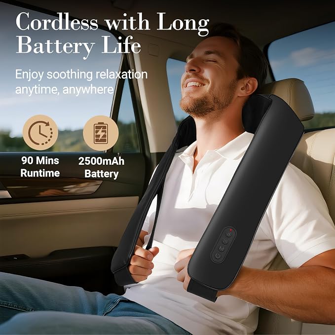 CuPiLo Cordless Neck Massager for Pain Relief Deep Tissue, FSA Eligible HSA - Image 2