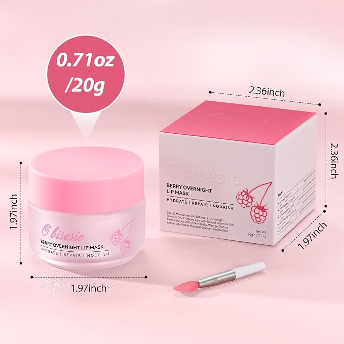 Lip Mask, Lip Balm, Overnight Lip Mask, Lip Cream, Lip Sleeping Mask, Enriched - Image 7