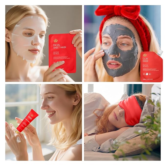 33 Pcs Mother's Day Gifts, Home Spa Kit, Hydrating Skin Care Set, Self Care - Image 3