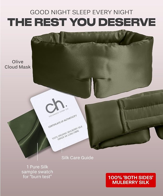 SUNDAYSILKS™ | Adjustable Silk Sleep Mask - Image 5