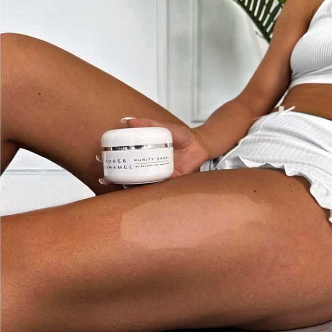 Rose & Caramel Purity Excel 60 Second Self Tan Removing Scrub 200ml - Image 3