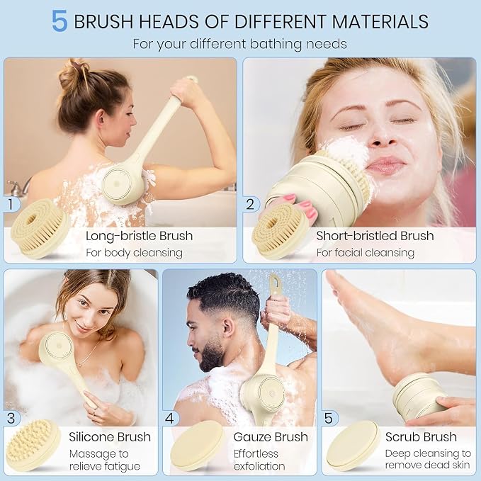 Electric Body Brush Back Scrubber - Image 6