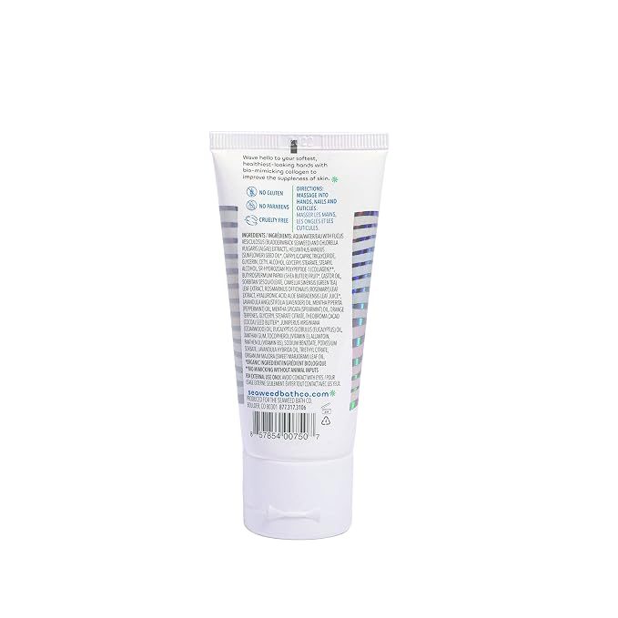 Seaweed Bath Co. Collagen Hand Cream, Rosemary Mint Scent, 2 Ounce, Sustainably - Image 7