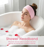 3 Pack Face Wash Headband, Adjustable Spa Headbands - Image 5