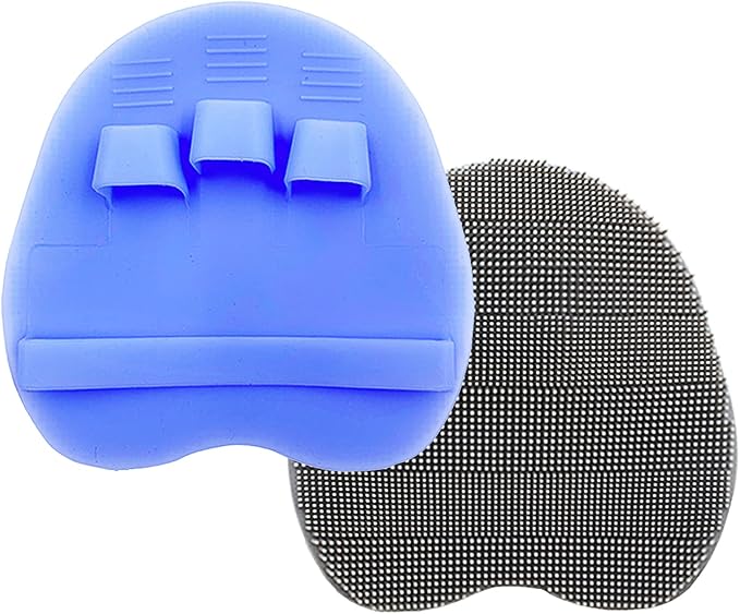 2 Pack Soft Silicone Shower Brush Body Wash Bath Exfoliating Skin Massage by Hommiesafe