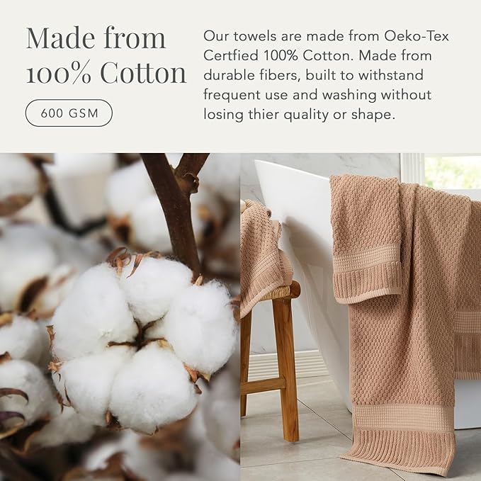 NY Loft 100% Cotton 2 Pack Bath Sheet Towel Set | Extra Large Oversize Bath - Image 3