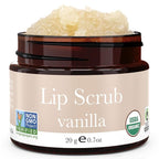 USDA Organic Lip Scrub Vanilla by BeautybyEarth